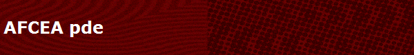 AFCEA pde